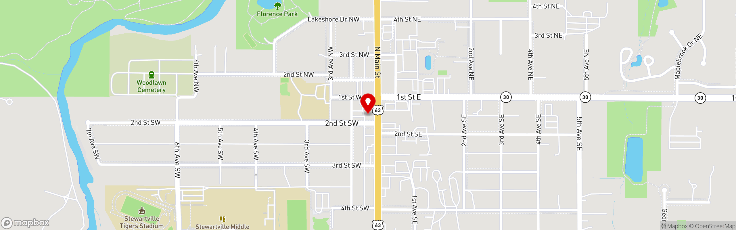 Directions The DU Bar & Grill Restaurant in Stewartville, MN