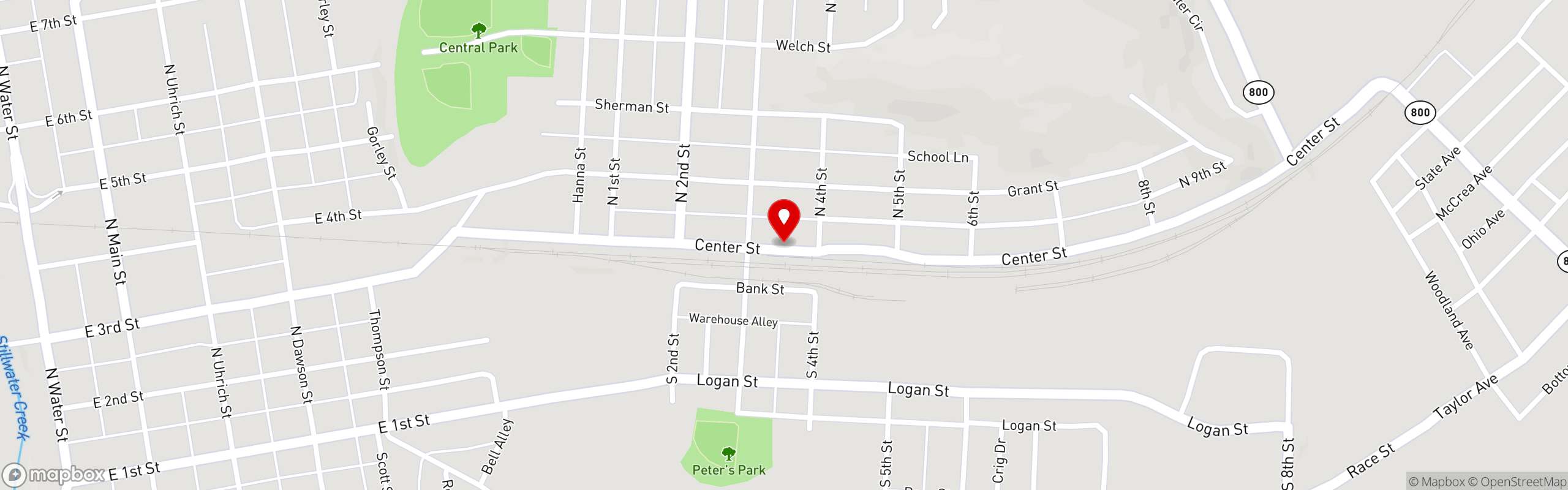 Directions Dennison Yard Restaurant in Dennison, OH