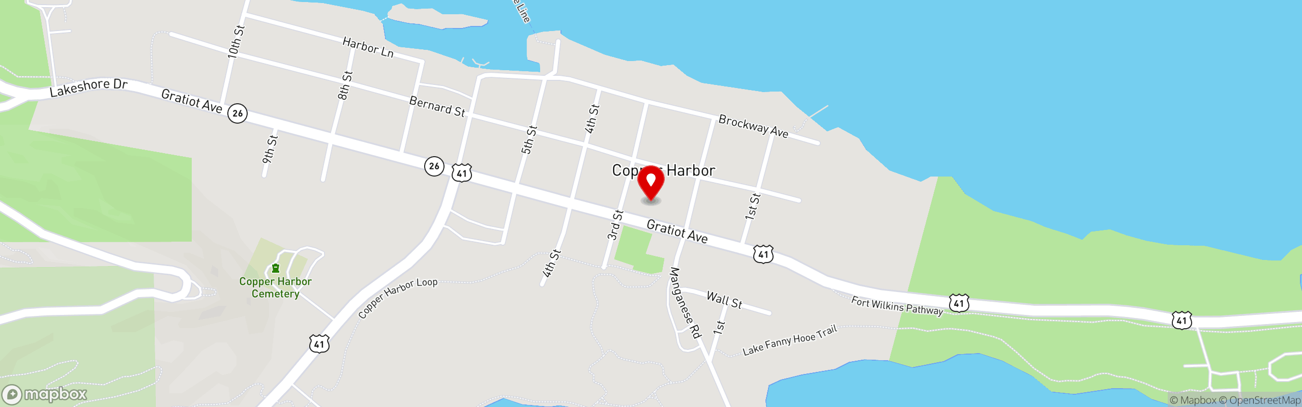 Directions The Mariner North Restaurant in Copper Harbor, MI