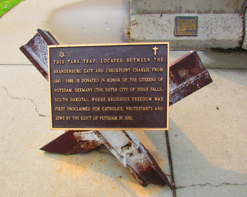 A Piece Of The Berlin Wall In Rapid City
