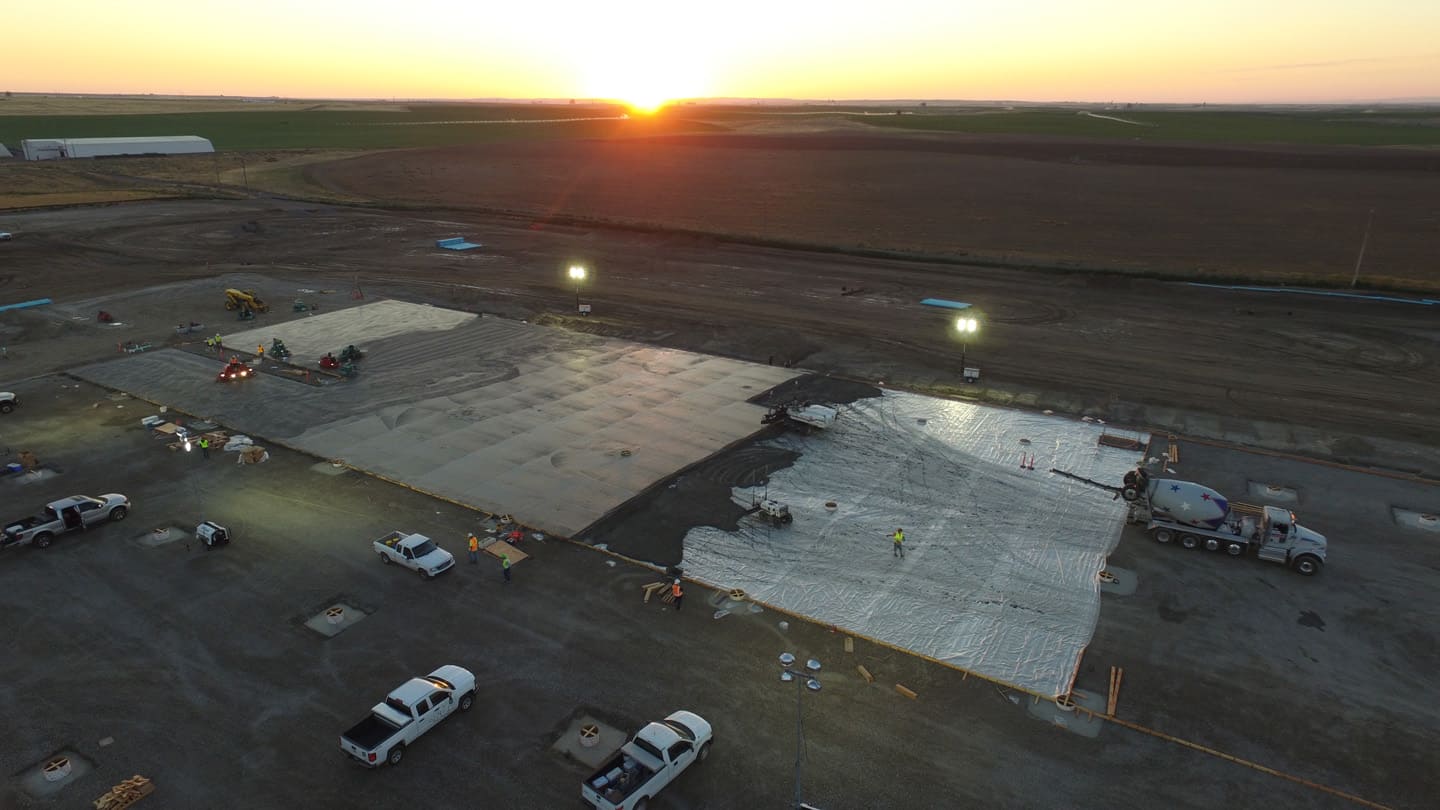 Autozone Distribution Center Poppoff Inc. Concrete Contractor