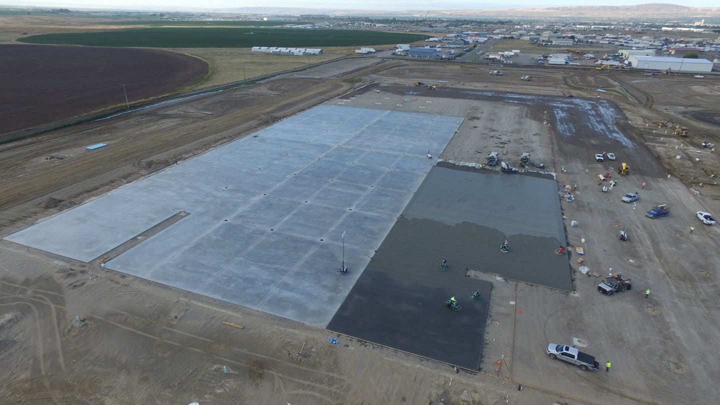 Autozone Distribution Center Poppoff Inc. Concrete Contractor