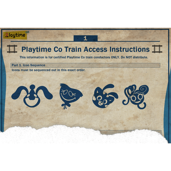 Train Code Poppy Playtime Wiki