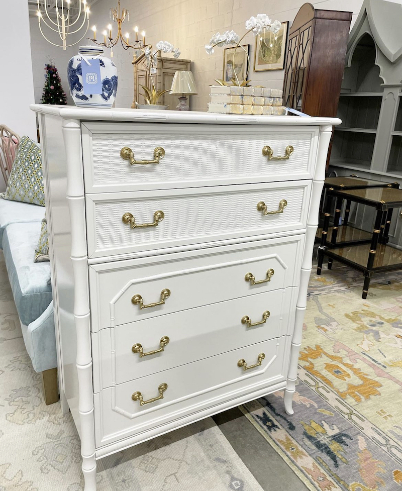 Vintage Broyhill Tallboy Dresser Ready to Lacquer ANY Color Poppy