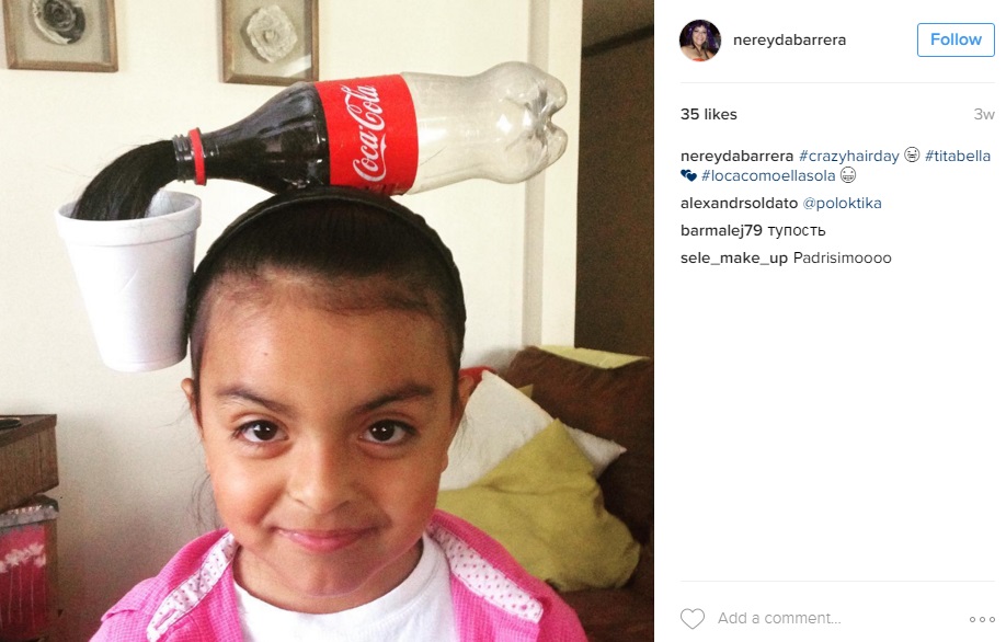 Kids and Fashion Bottled hair POPSOP