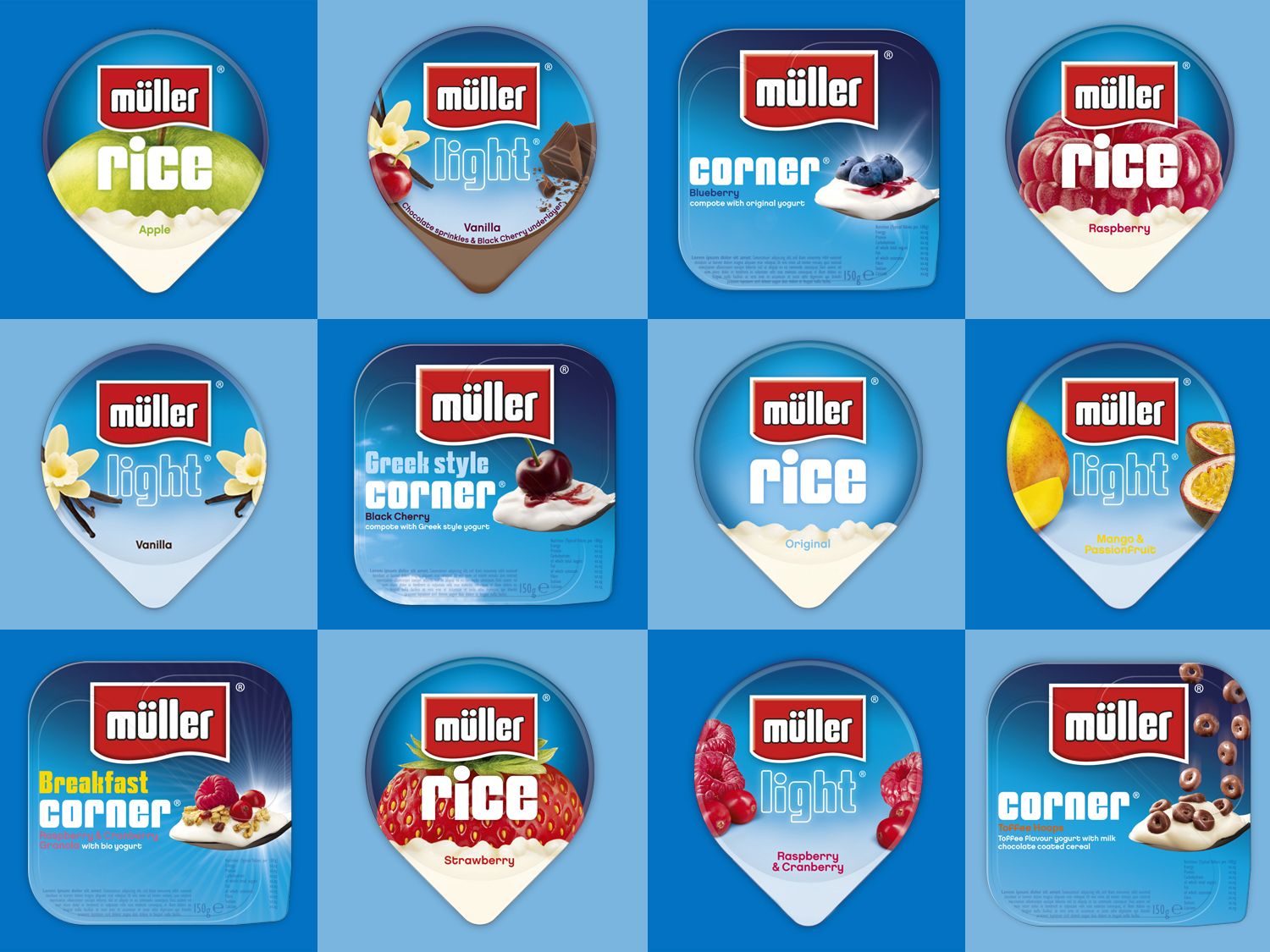 jkr Has Redesigned Packaging for Müller Dairy Products — POPSOP