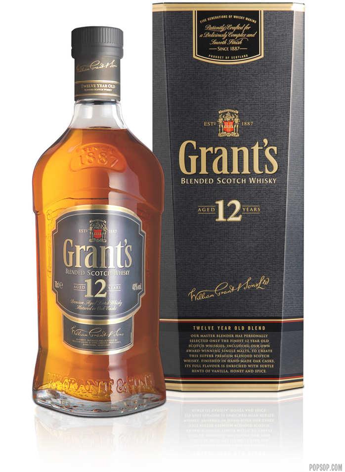 LFH redesigned Grant’s whiskey brand POPSOP