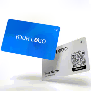 Custom Smart Digital Business Card - Scratch Proof - NFC Enabled