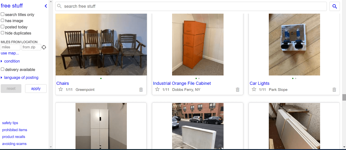 How to Find Free Stuff on Craigslist PopTribe(03)