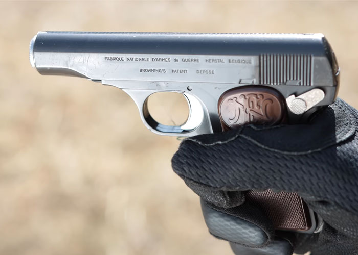 Academy Fn Browning M1910 Springer Review Popular Airsoft Welcome To The Airsoft World