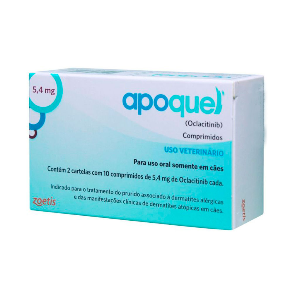 Apoquel 5,4mg com 20 Comprimidos Popular Pet Pet Shop Online