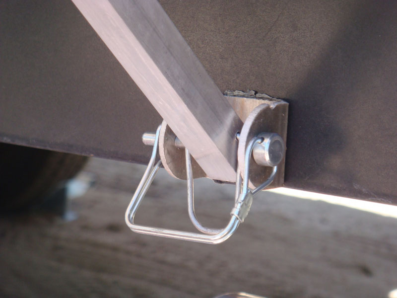 6' 11 which will give you about 6.5 of overhang of the bag on each end. Shademaker Supreme Tent Trailer Awning | PopUpBackpacker