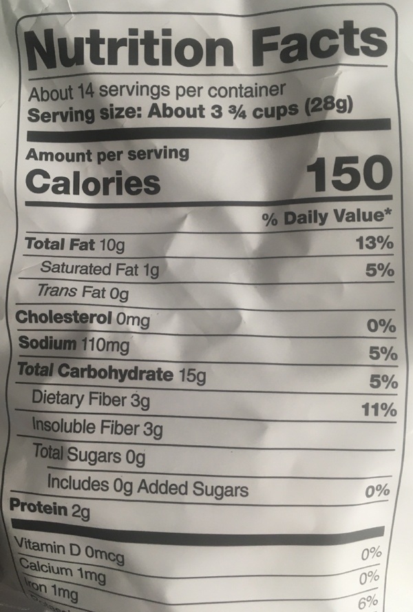 Why is One Slice of Bread the Serving Size? PopUpBackpacker