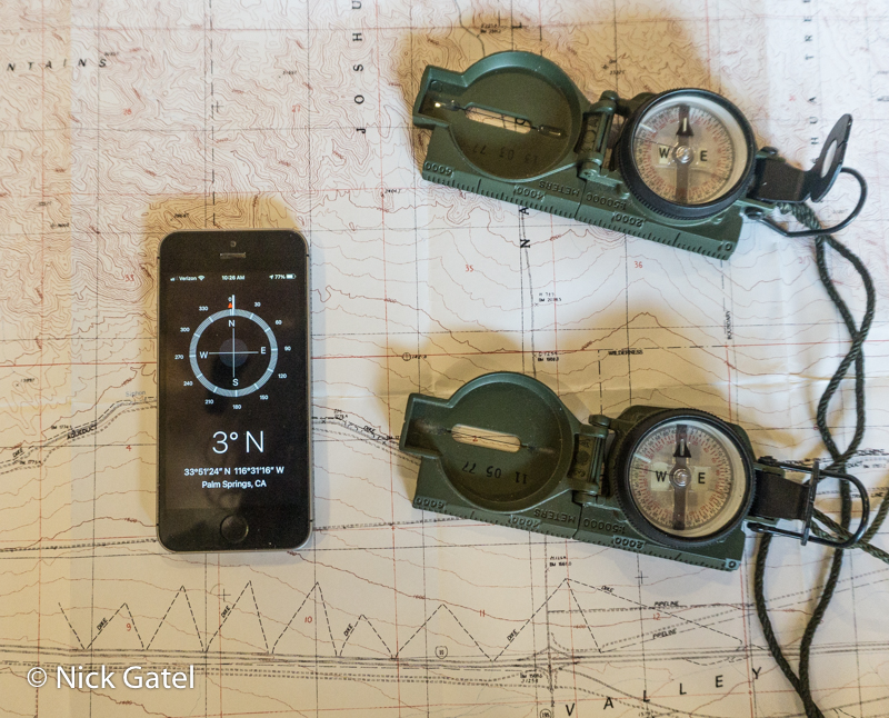 How Accurate is an iPhone Compass? PopUpBackpacker