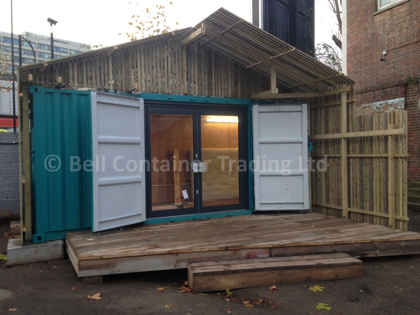 shipping container studios and popup container shops Popup