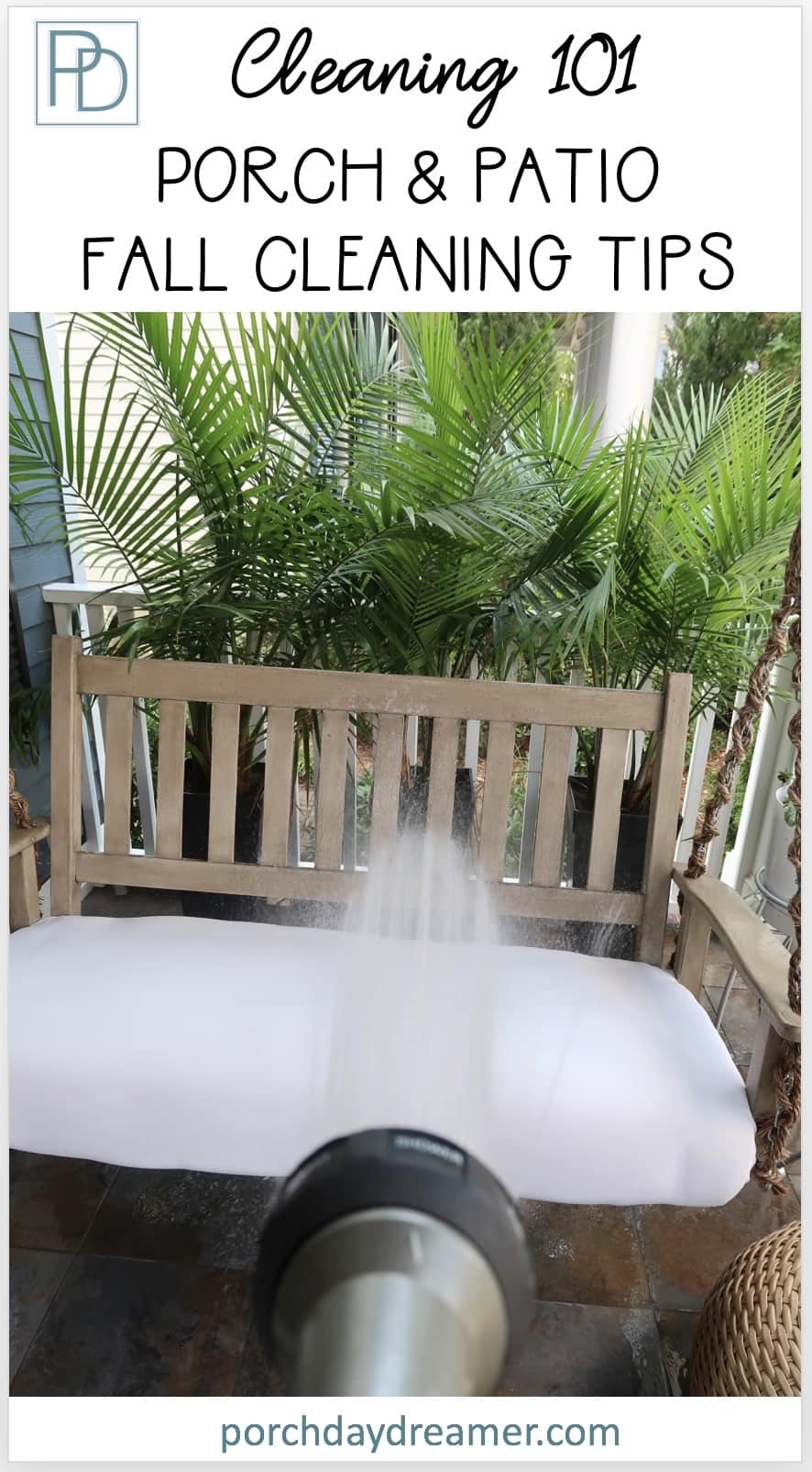 Porch and Patio Fall Cleaning and Decor Tips Porch Daydreamer