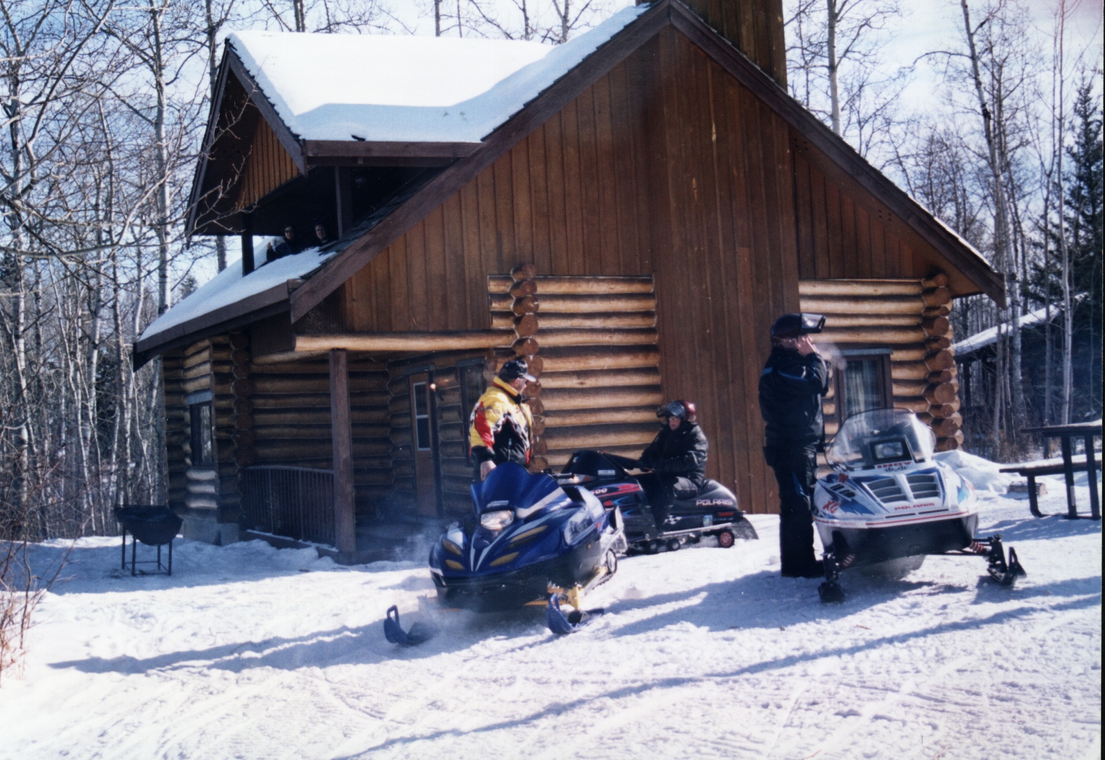 Snowmobiling Porcupine Plain