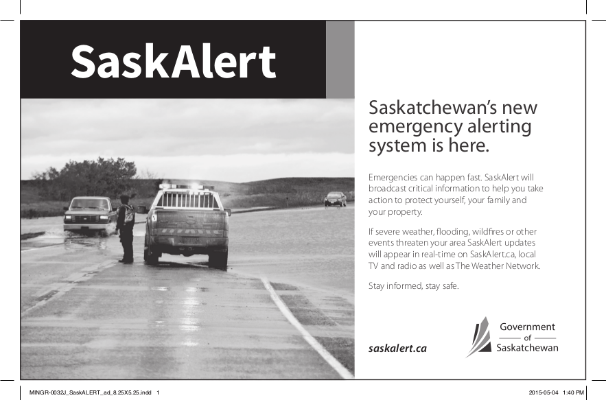 Sask Alert Porcupine Plain
