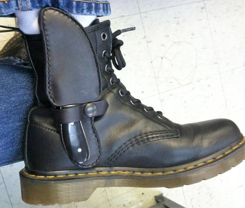 Leather Sheaths Pork Choppers