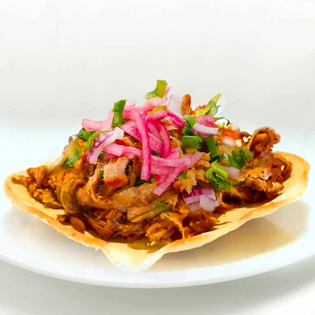 Tostadas Horneadas de Cochinita Pibil Yucateca Pork Es Sabor » Pork