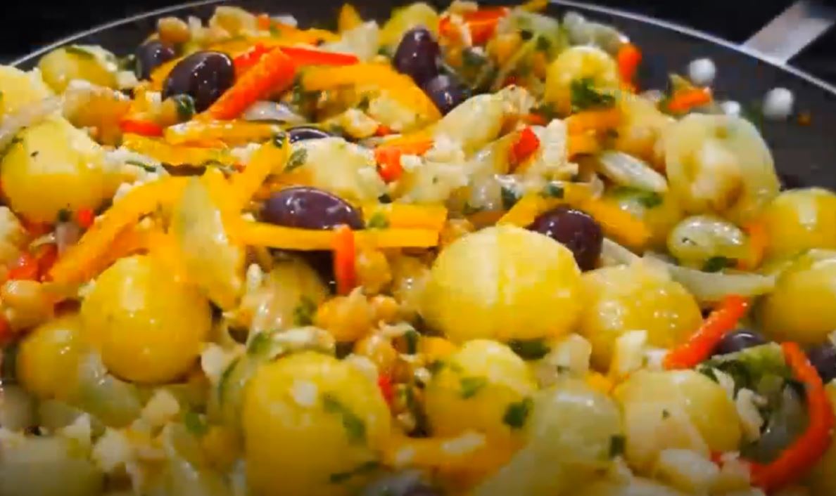 Salada de Bacalhau com Grão de Bico
