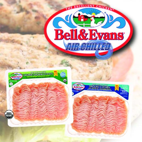 Bell & Evans Ground Chicken Porky Products