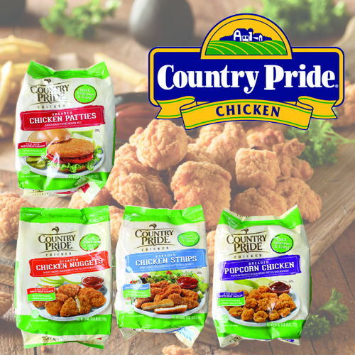 Country Pride Breaded Chicken PORKY el producto