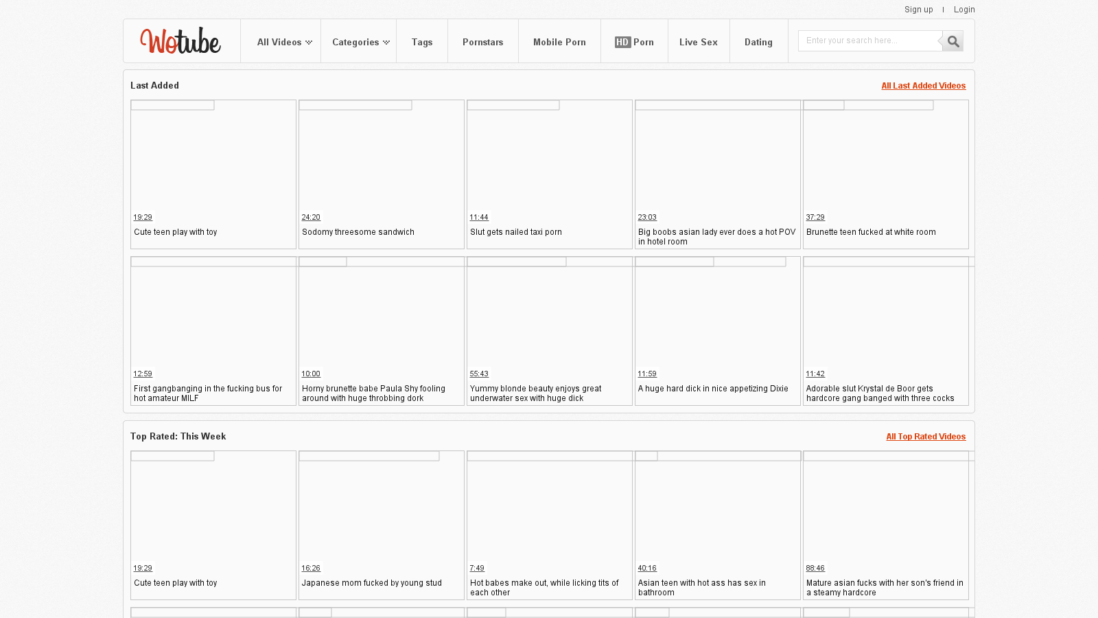 Wotube Compare Related Porn Sites