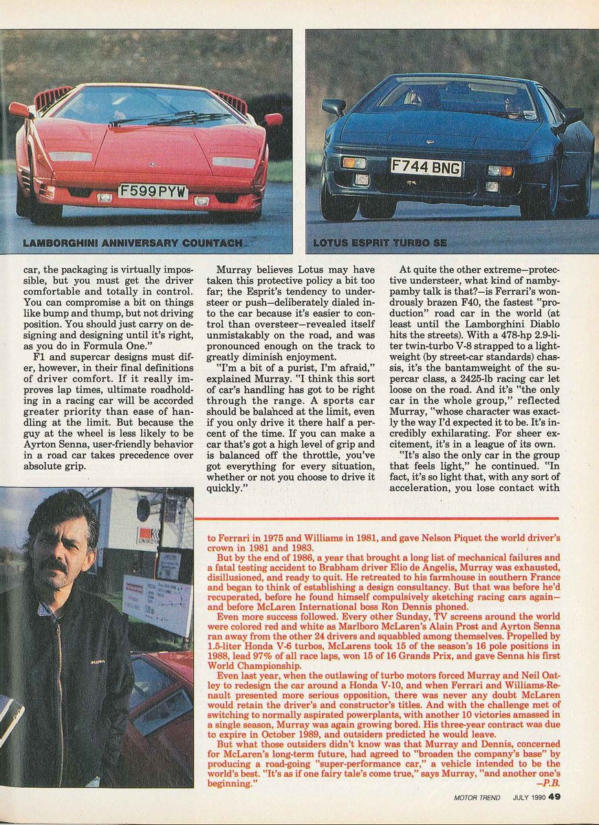 Porsche 959 vs. Ferrari F40 vs. Lambo Countach vs. Lotus