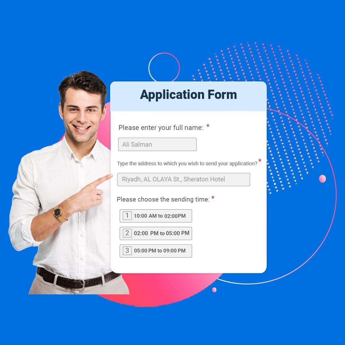 Creating a free online form with the Porsline form builder