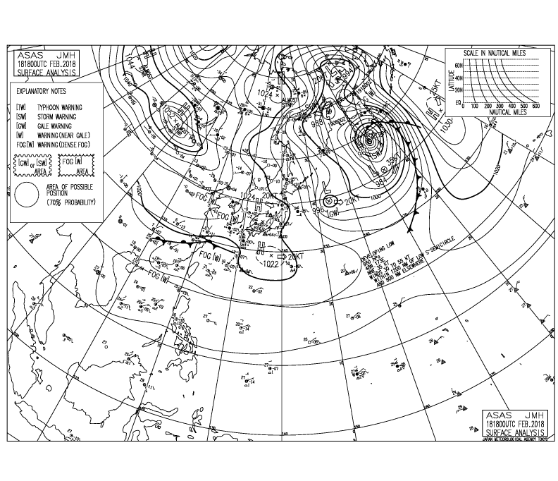 Факсимильные Японские Карты Погоды zavodsteps