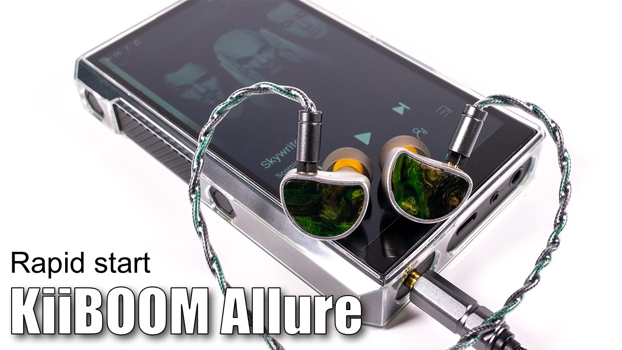KiiBOOM Allure earphones review — bold debut Porta Fi