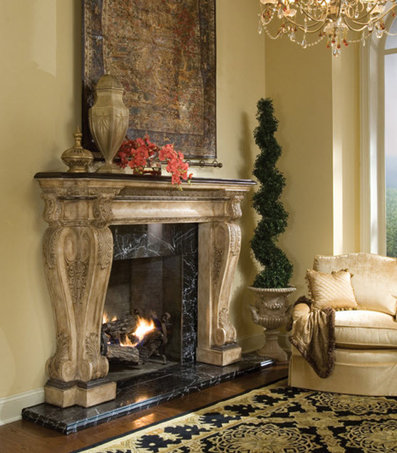 80.5" Brookstone Fireplace Surround