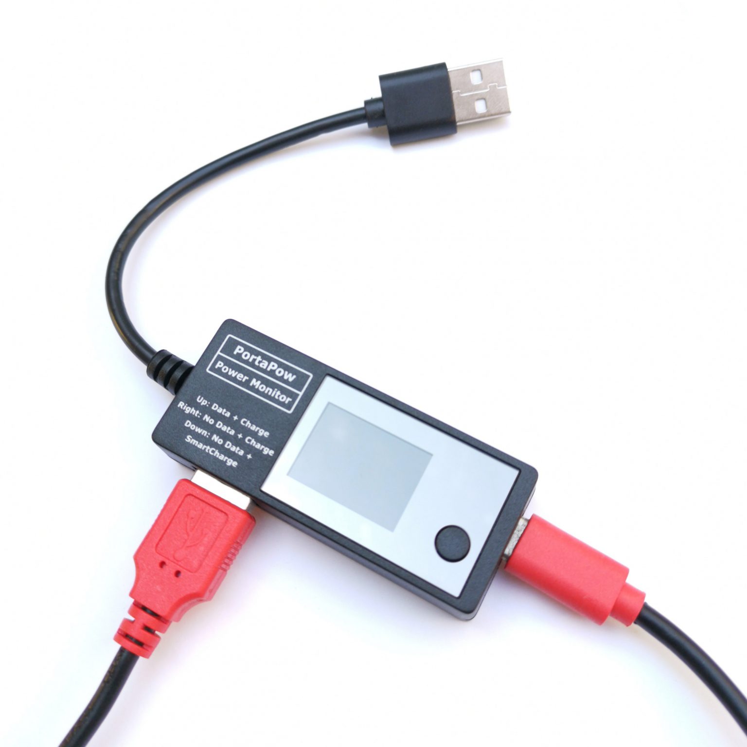 Triple USB + USBC Power Monitor with Data Blocker PortaPow