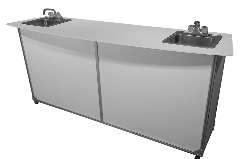 white_unit MONSAM Portable Sinks