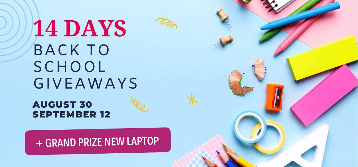 14 Days of BacktoSchool Giveaways! Portage Place