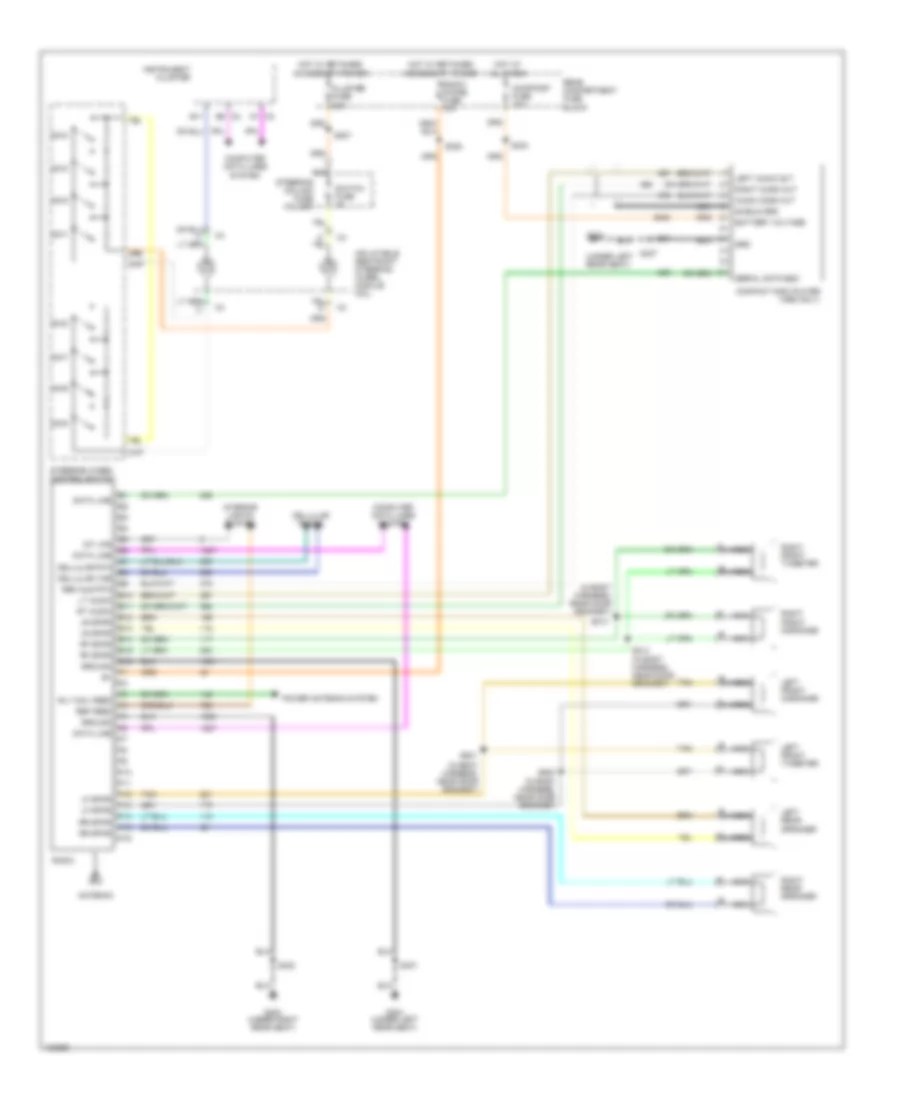 RADIO – Cadillac DeVille 1998 – SYSTEM WIRING DIAGRAMS – Wiring