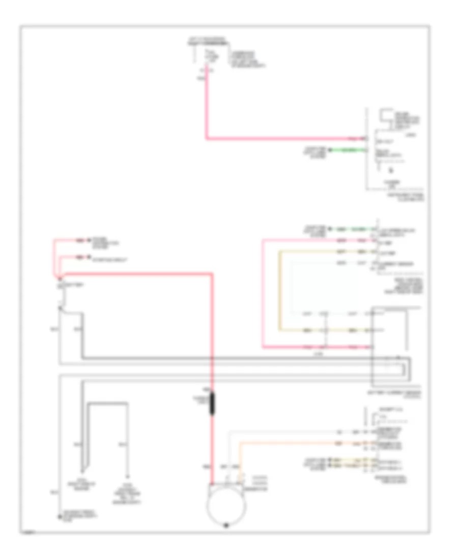 STARTING/CHARGING – Chevrolet Express G3500 2013 – SYSTEM WIRING