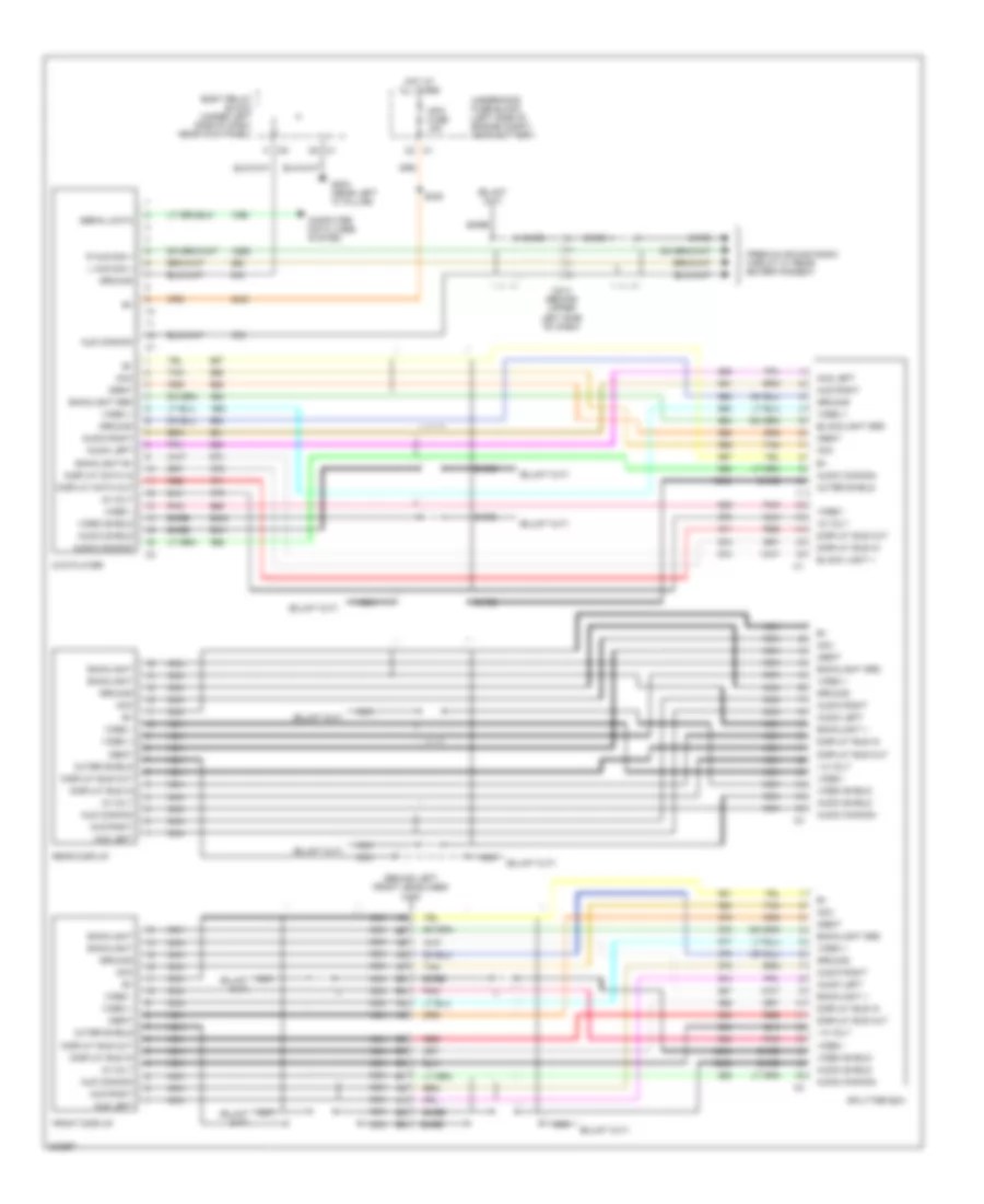 RADIO – Chevrolet Avalanche 1500 2005 – SYSTEM WIRING DIAGRAMS – Wiring