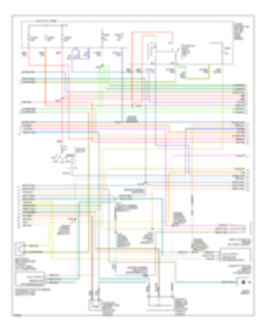 All Wiring Diagrams for Chrysler Sebring LX 1998 model – Wiring