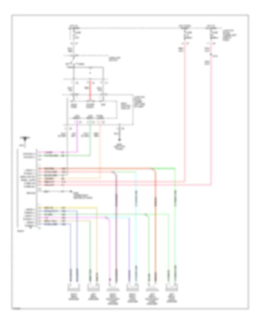 All Wiring Diagrams for Chrysler Sebring LX 1998 model – Wiring