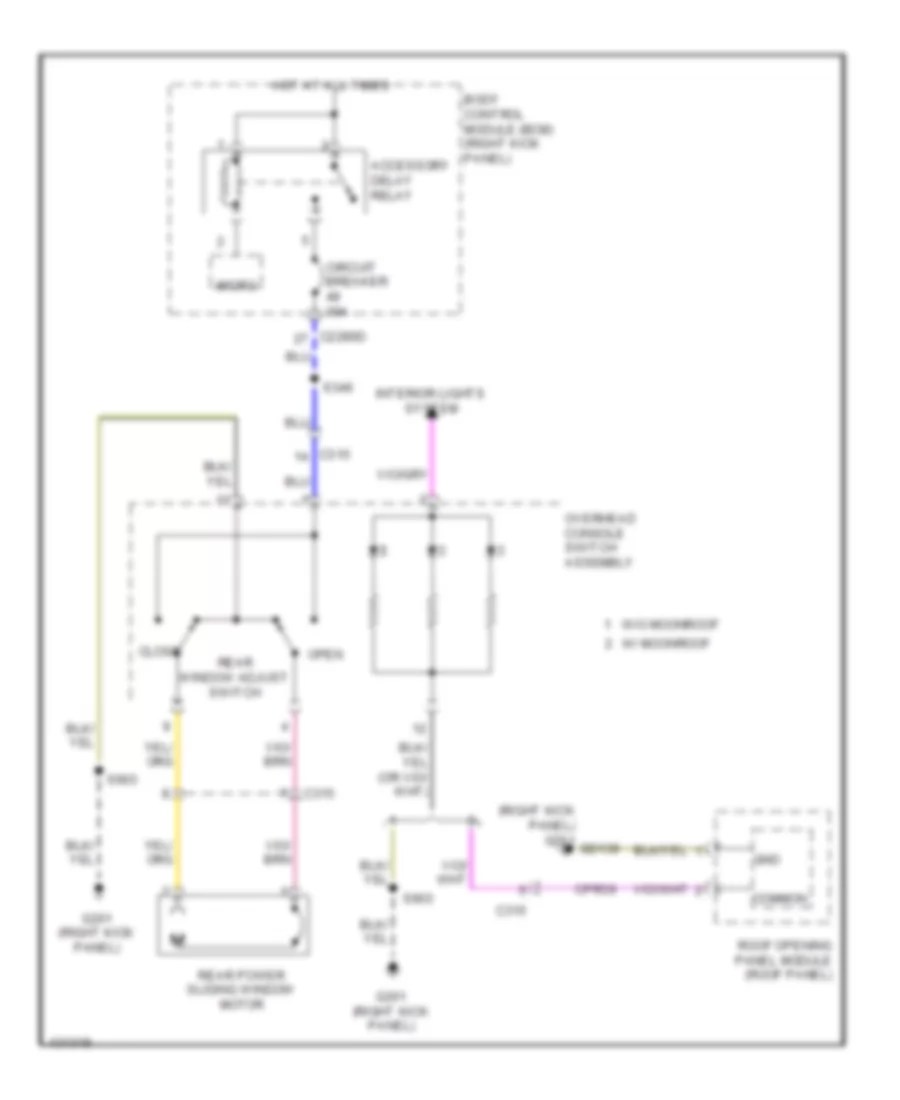POWER WINDOWS – Ford F-150 XLT 2014 – SYSTEM WIRING DIAGRAMS – Wiring