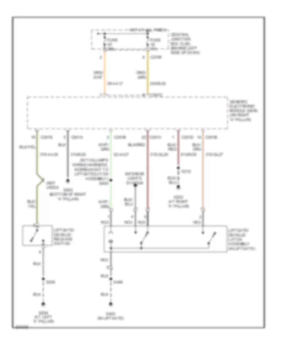 All Wiring Diagrams for Ford Focus ZXW SE 2005 – Wiring diagrams for cars