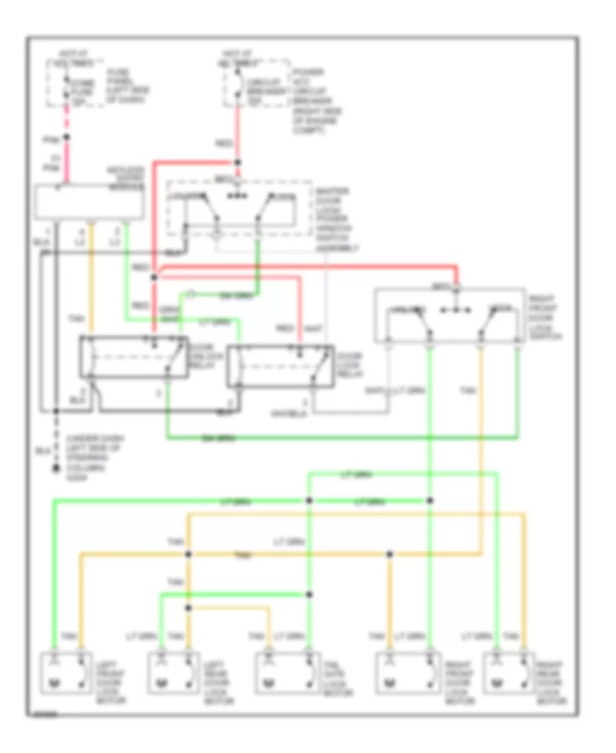 1989 Jeep Comanche Wiring Diagram Wiring Draw