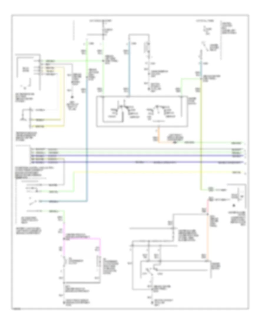 All Wiring Diagrams for Mercury Mystique LS 2000 model – Wiring