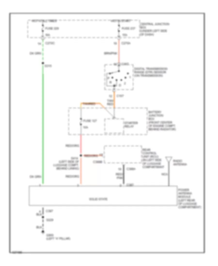All Wiring Diagrams for Mercury Sable GS 2000 model – Wiring diagrams