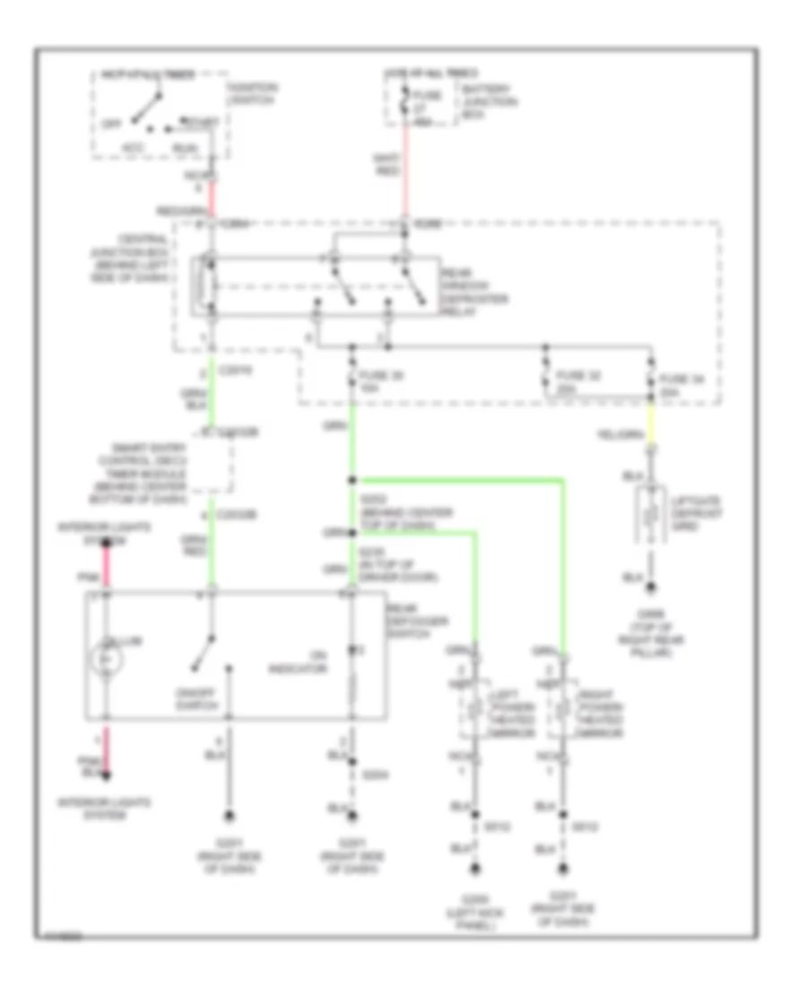 All Wiring Diagrams for Mercury Villager Estate 2000 model – Wiring