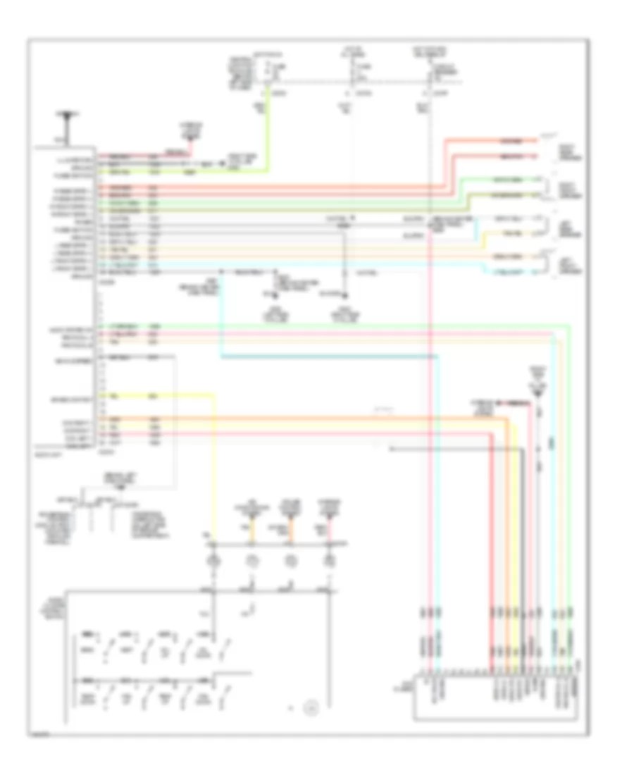 RADIO – Mercury Mountaineer 2002 – SYSTEM WIRING DIAGRAMS – Wiring