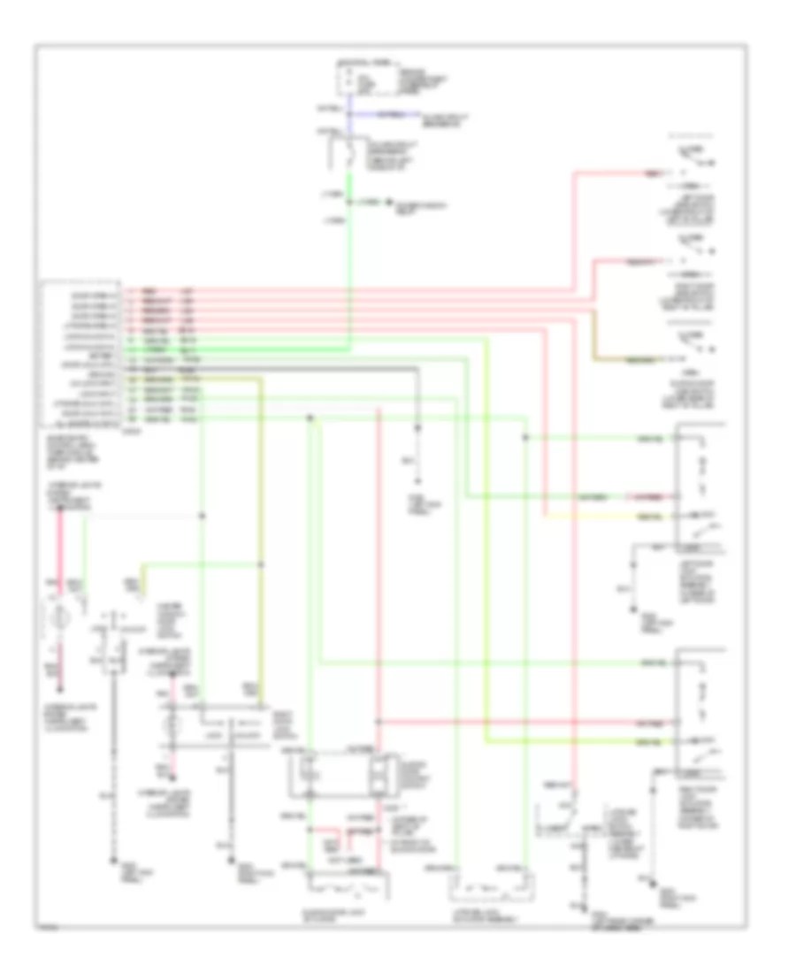 All Wiring Diagrams for Mercury Villager GS 1996 model – Wiring