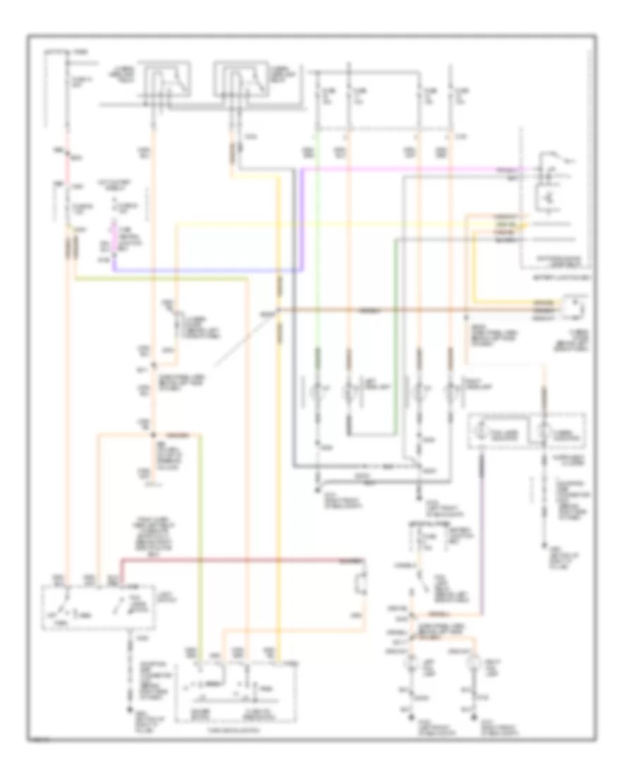 All Wiring Diagrams for Mercury Mystique 1998 model – Wiring diagrams